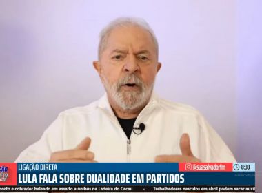 Lula vê terceira via como 'piada' e fala em bipolaridade eleitoral como caminho